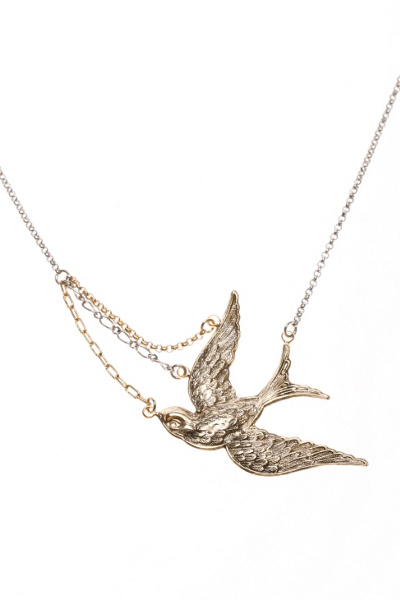 Asymmetrical Free Bird Necklace