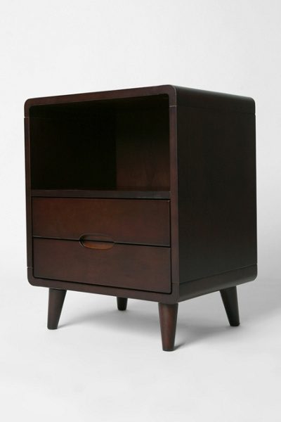 Danish Modern Storage Side Table