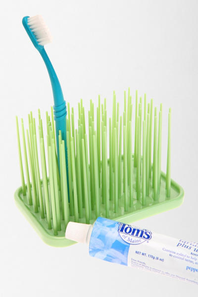 Grassy Green Toothbrush Holder