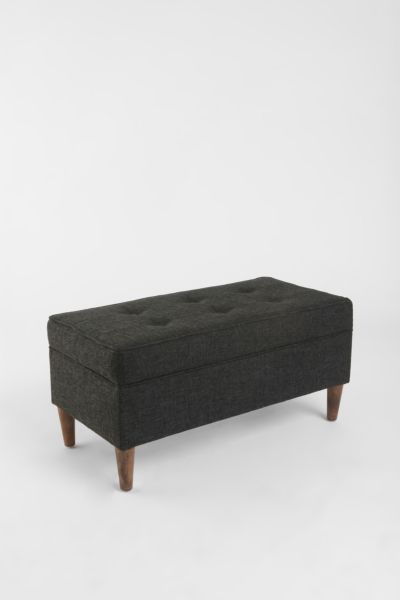 Jet Set Storage Bench - Tweed
