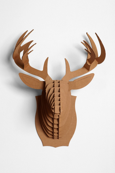 Giant Cardboard Taxidermy
