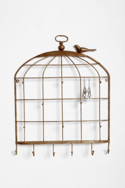 Birdcage Jewelry Display    