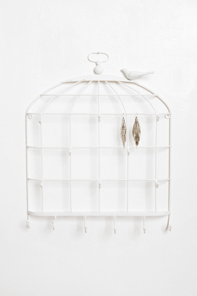 Birdcage Wall Jewelry Holder