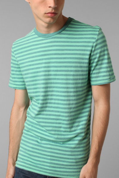 BDG Triblend Stripe Crew