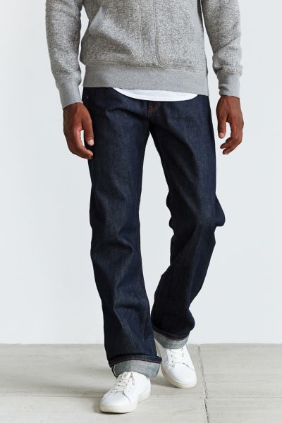 Unbranded Straight Selvedge Jean - Urban Outfitters