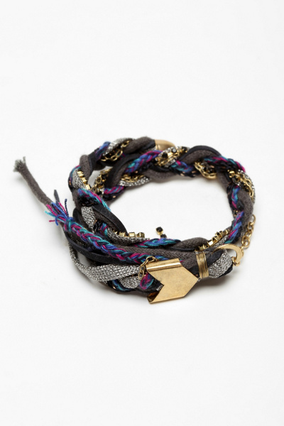 Hope Marian by Lizzie Fortunato Jewels Rhinestone Bracelet
