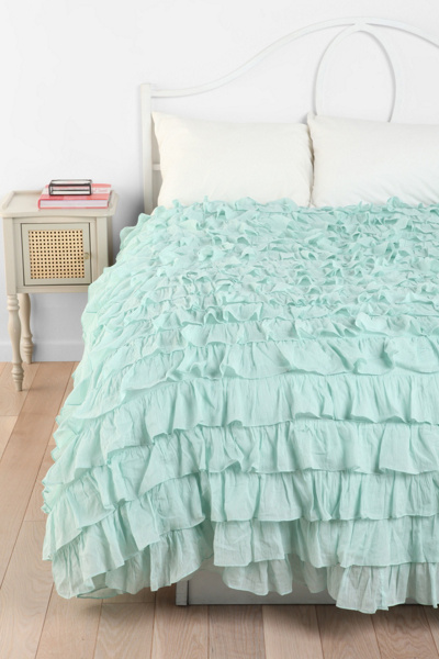 Waterfall Ruffle Duvet Cover Urban Outfitters
