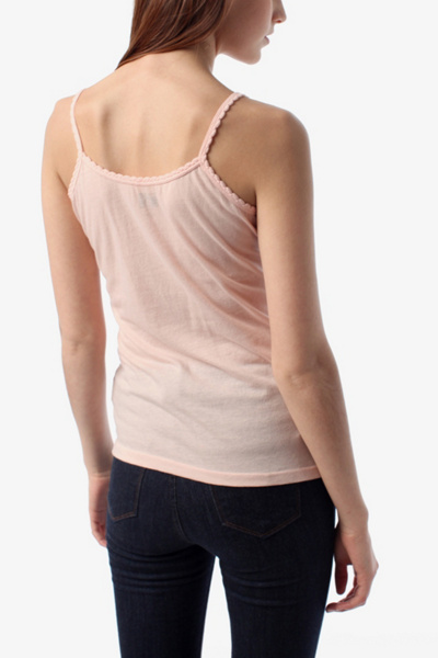 BDG Scalloped Cotton Tank