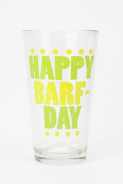 Birthday Pint Glass