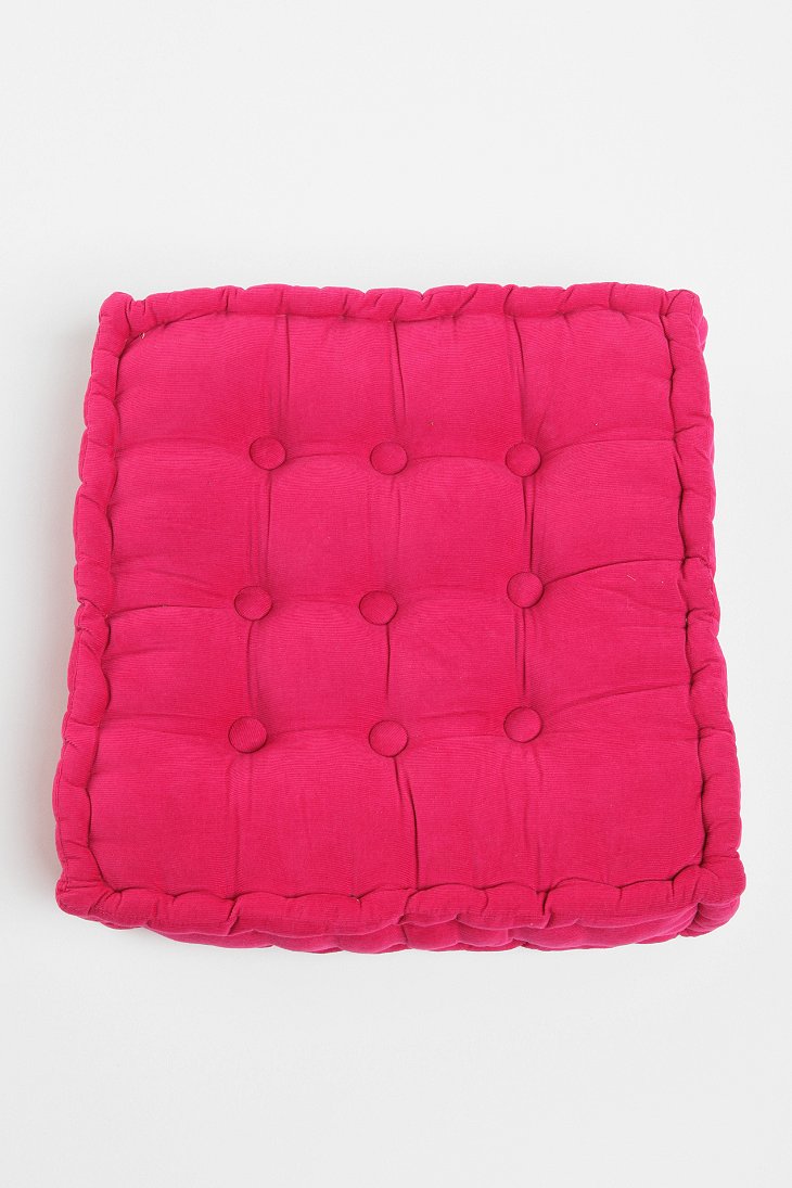 Tufted Corduroy Floor Pillow - Urban Outfitters