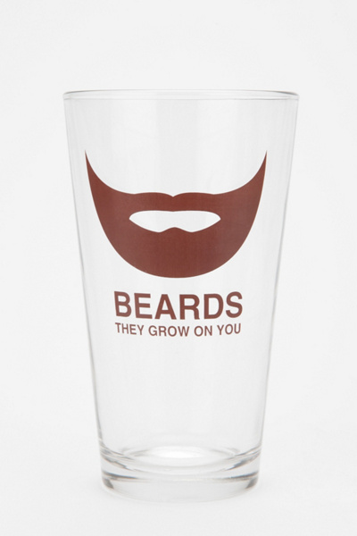 Beards Pint Glass
