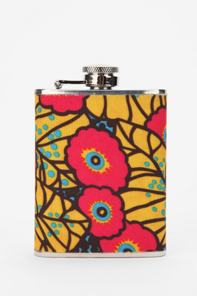 Floral Flask