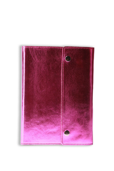 Oh Snap Metallic Journal :  leather planners metallic leather journal