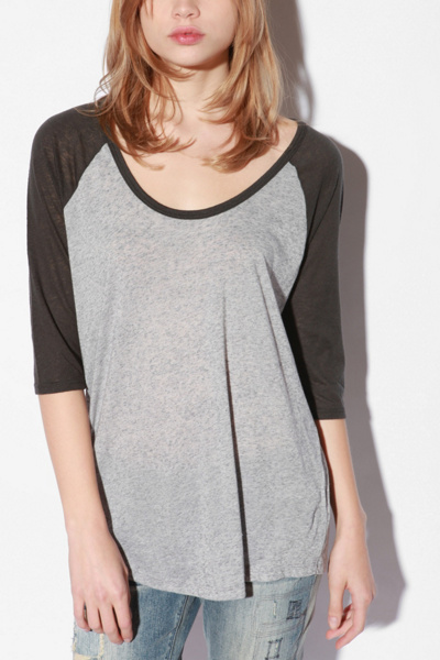 Truly Madly Deeply Scoop Raglan Tee