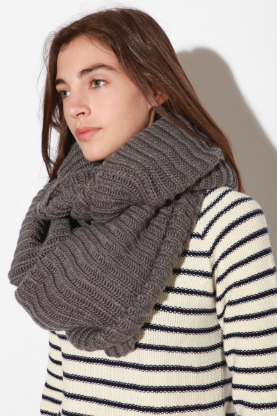 Deena & Ozzy Ribbed Eternity Scarf :  winter 2010 fall 2010 eternity scarf scarf