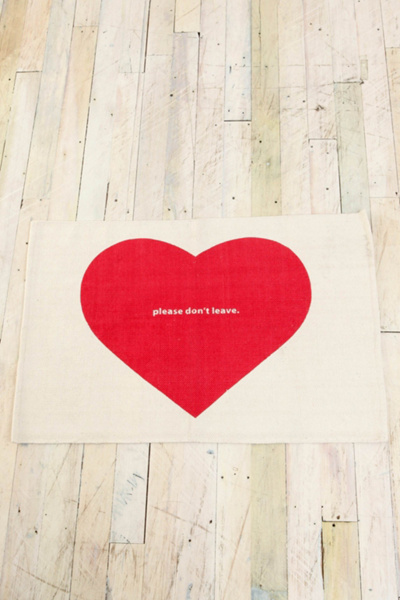  2x3 Please Don't Leave Rug