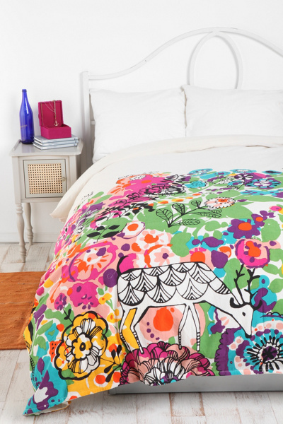 UrbanOutfitters com Woodland Garden Duvet Cover from urbanoutfitters.com