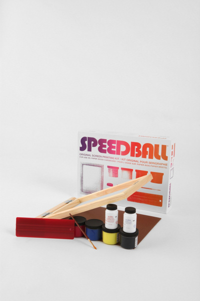 UrbanOutfitters.com > Speedball Original Screenprinting Kit :  urban nylon screen print personalization