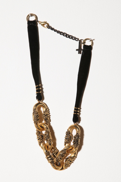 Chrishabana Oversized Gold Chain Necklace :  necklace chain chrishabana urban outfitters