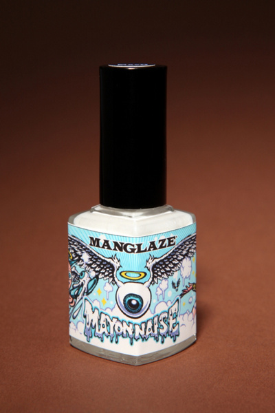 Urban Outfitters/ ManGlaze - Mayonaise Nail Polish :  nail color nails beauty products hands