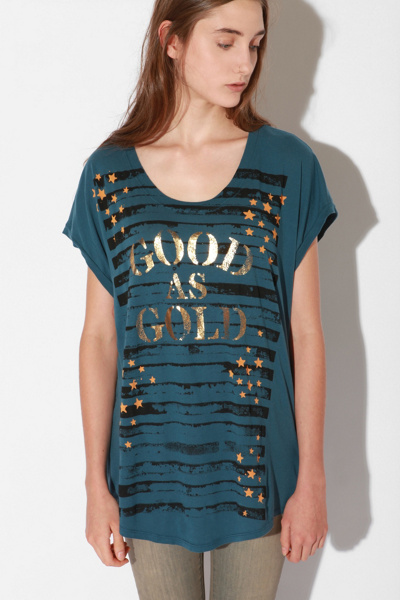 Truly Madly Deeply - Good as Gold Tee :  truly madly deeply good as gold tee cotton tee tshirt tee
