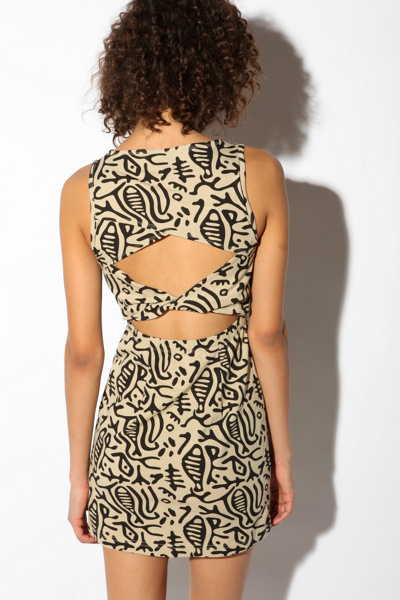  Lazerade Sparks Dress :  mini fashion desigenr black and white