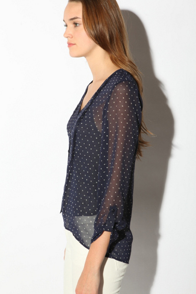 UrbanOutfitters.com > Pins and Needles Chiffon Tunic