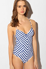 Volcom Striped Swimsuit