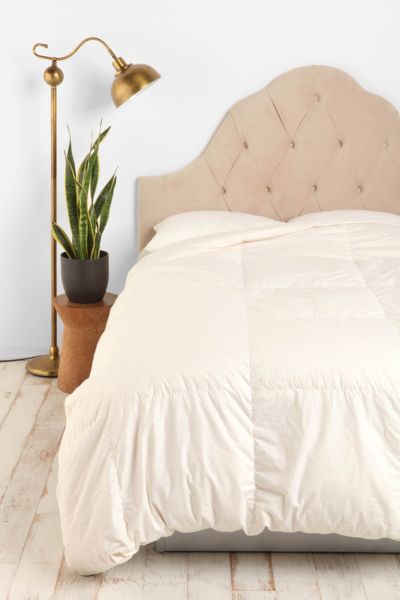 Velvet Tufted Headboard - Wheat - Urban Outfitters