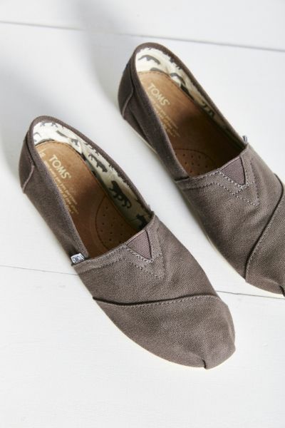 TOMS Canvas Womens Classics SlipOn Shoe Urban Outfitters