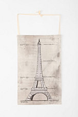 Eiffel Tower Banner Wall Art