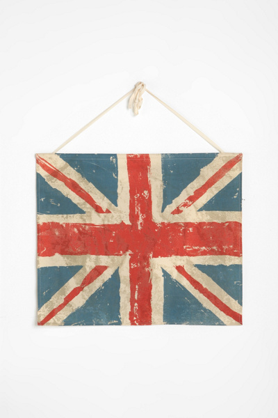 Union Jack Banner Wall Art