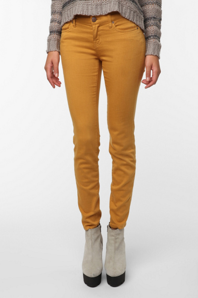 BDG Ankle Cigarette Jean - Yellow