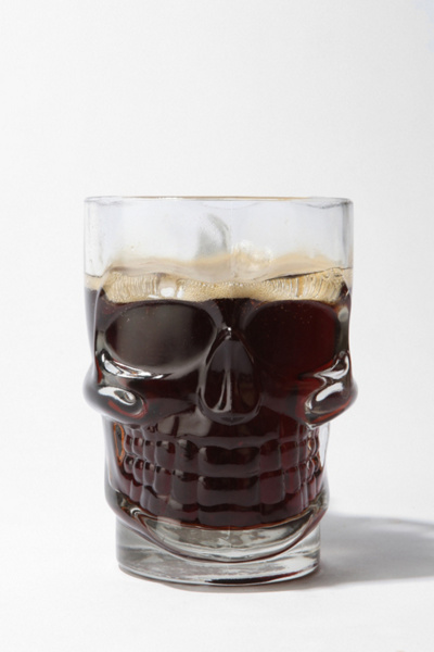 Skull Stein Glass