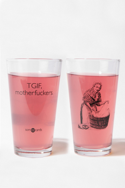 TGIF Motherf*ckers Pint Glass