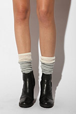 Urban Outfitters Over the Knee Pointelle Cuff Sock