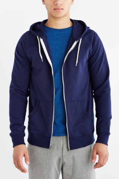 BDG Speckled Zip-Up Sweatshirt