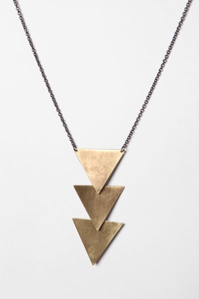 Tiered Geometric Necklace - Urban Outfitters