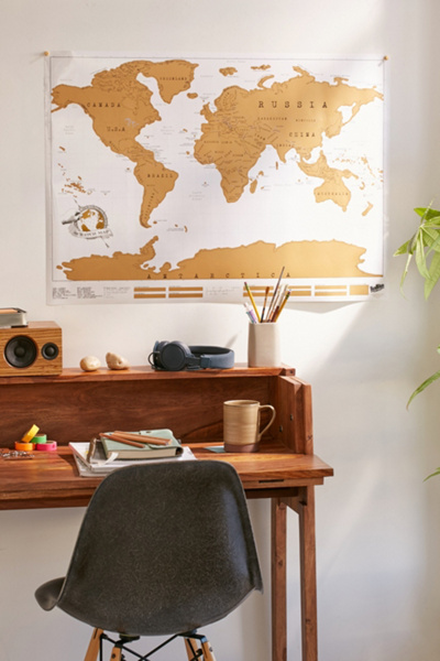 Scratch Off World Map