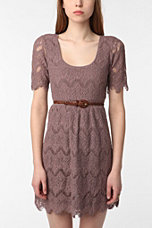 Pins and Needles 3/4 Sleeve Lace Dress 