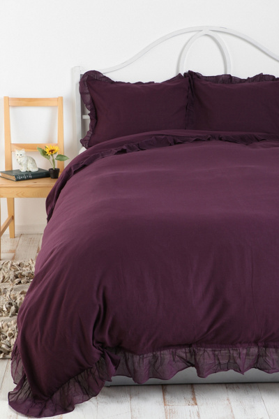 Edge Ruffle Duvet Cover Urban Outfitters