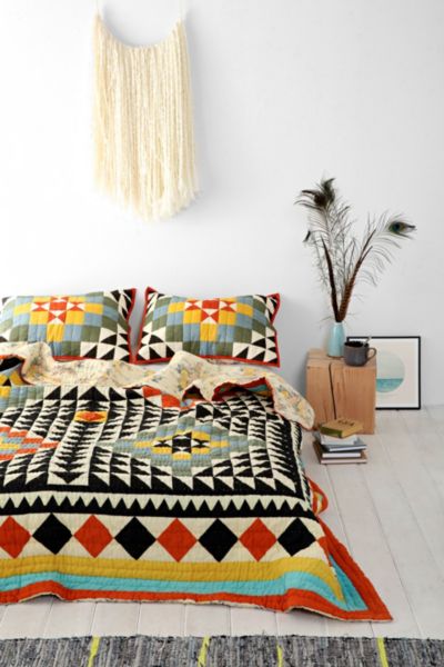 Kaleidoscope Patchwork Quilt - Urban Outfitters