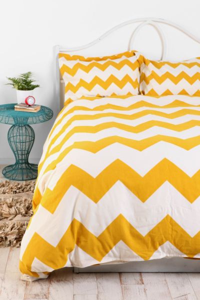 Zigzag Duvet Cover - Urban Outfitters