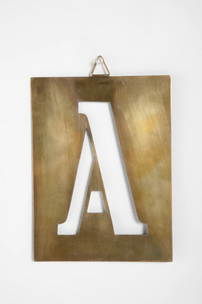 Industrial Stencil Letters
