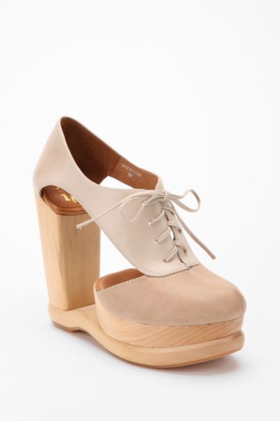 Jeffrey Campbell Cutout Oxford Wedge