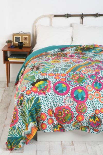 Giant Floral Duvet Cover Urban Outfitters