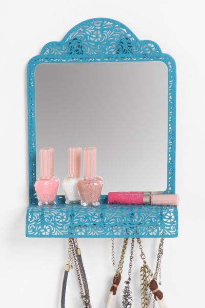 Mirror Shelf Jewelry Holder Urban Outfitters