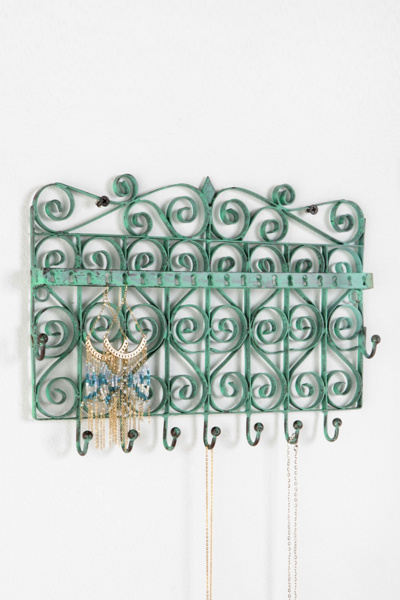 Scrollwork Gate Jewelry Stand