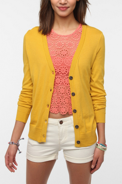BDG Classic Solid Cardigan