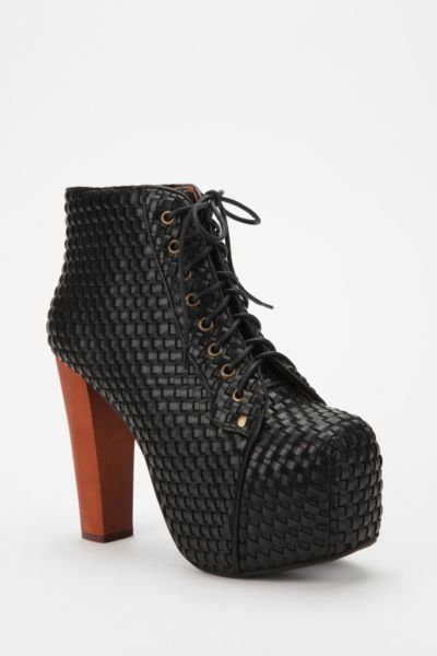 Jeffrey Campbell Woven Lita Boot